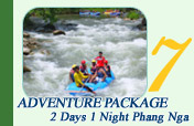 Adventure Package 2 Days 1 Night Phang Nga